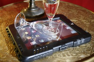 Case for iPad als Tablet in guter Stimmung